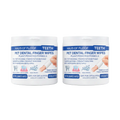 Haus of Floof Pet Dental Finger Wipes – 2-Pack (100 Count) | Plant-Powered Formula